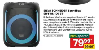 SILVA SCHNEIDER Soundbox SB-TWS 100 BT