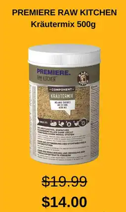 Fressnapf PREMIERE RAW KITCHEN Kräutermix Angebot