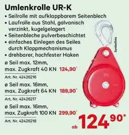 Lagerhaus Umlenkrolle UR-K Angebot