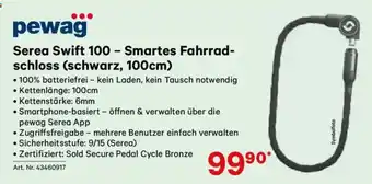 Lagerhaus Serea Swift 100 - Smartes Fahrrad- schloss Angebot