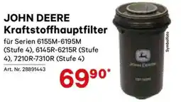 Lagerhaus JOHN DEERE Kraftstoffhauptfilter Angebot