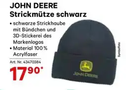 Lagerhaus JOHN DEERE Strickmütze schwarz Angebot