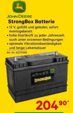 Lagerhaus StrongBox Batterie Angebot