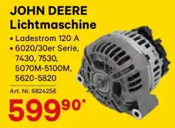 Lagerhaus JOHN DEERE Lichtmaschine Angebot