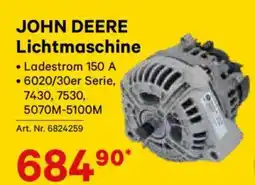 Lagerhaus JOHN DEERE Lichtmaschine Angebot
