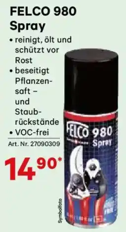 Lagerhaus FELCO 980 Spray Angebot