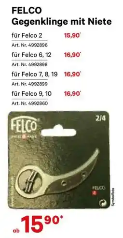 Lagerhaus FELCO Gegenklinge mit Niete Angebot
