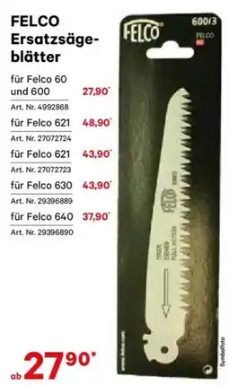 Lagerhaus FELCO Ersatzsäge- blätter Angebot