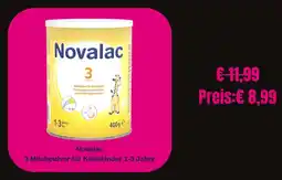 Bipa Novalac 3 Milchpulver für Kleinkinder 1-3 Jahre Angebot