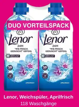Bipa Lenor, Weichspüler, Aprilfrisch 118 Waschgänge Angebot