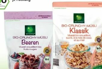 Norma Bio-Crunchy Müsli Angebot