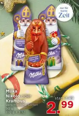 Unimarkt Milka Nikolo oder Krampus Angebot