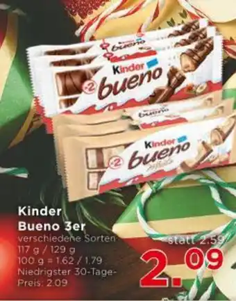Kinder Bueno 3er versch. Sorten Unimarkt