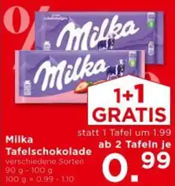 Unimarkt Milka Tafelschokolade Angebot