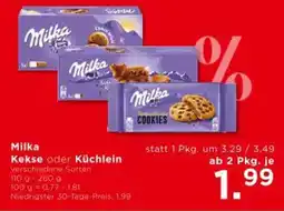 Unimarkt Milka Kekse oder Küchlein Angebot