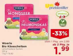 Unimarkt Woerle Bio Käsescheiben Angebot