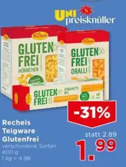 Unimarkt Recheis Teigware Glutenfrei Angebot