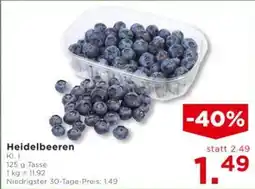 Unimarkt Heidelbeeren Unimarkt Angebot