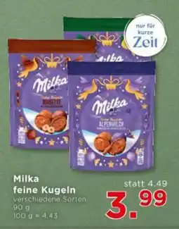 Unimarkt Milka feine Kugeln Angebot