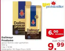Unimarkt Dallmayr prodomo Angebot
