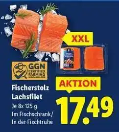 Lidl Fischerstolz Lachsfilet Angebot