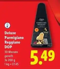 Lidl Deluxe Parmigiano Reggiano DOP Angebot