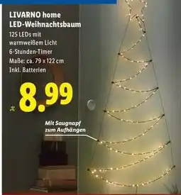 Lidl LIVARNO home LED-Weihnachtsbaum Angebot