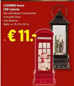 Lidl LIVARNO home LED-Laterne Angebot