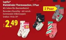 Lidl lupilu Kleinkinder Thermosocken, 2 Paar Angebot