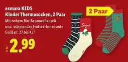 Lidl esmara KIDS Kinder Thermosocken, 2 Paar Angebot