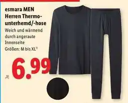 Lidl esmara MEN Herren Thermo-unterhemd/-hose Angebot