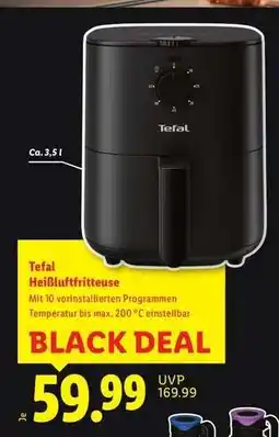 Lidl Tefal Heißluftfritteuse Angebot