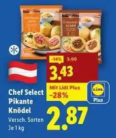 Lidl Chef Select Pikante Knödel Angebot