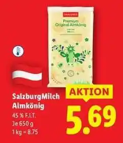 Lidl SalzburgMilch Almkönig Angebot