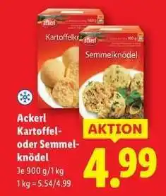 Lidl Ackerl Kartoffel- oder Semmelknödel Angebot