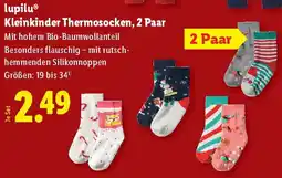Lidl lupilu® Kleinkinder Thermosocken, 2 Paar Angebot