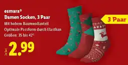 Lidl Esmaraⓡ damen socken, 3 paar Angebot