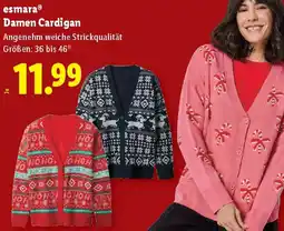 Lidl esmaraⓇ Damen Cardigan Angebot