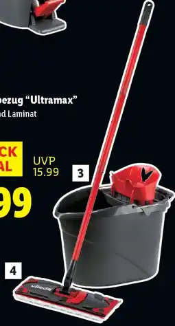 Lidl Vileda Ersatzbezug Ultramax Angebot