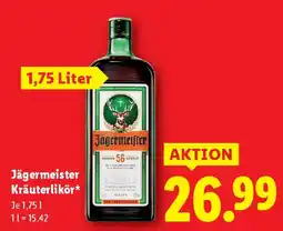 Lidl Jägermeister Kräuterlikör Angebot