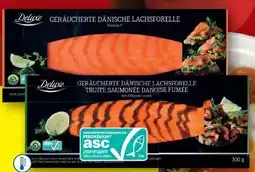 Lidl Deluxe Geräucherte Lachsforelle Angebot
