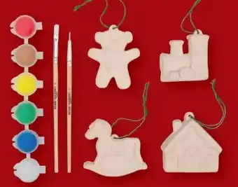 Lidl Crelando Weihnachtsfiguren-Malset Angebot