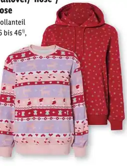 Lidl Esmara Damen Sweatpullover Angebot