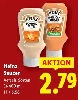 Lidl Heinz Saucen Angebot