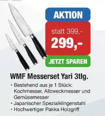Strasser Markt WMF Messerset Yari 3tlg Angebot