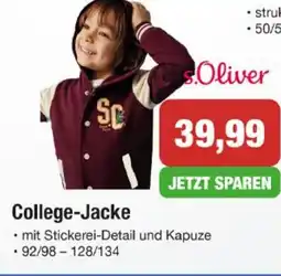 Strasser Markt College-Jacke Angebot