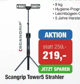 Strasser Markt Scangrip Tower5 Strahler Angebot