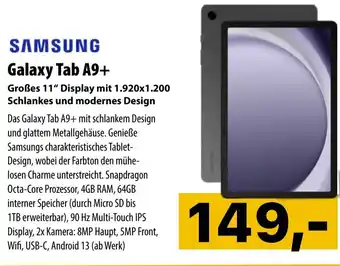 SAMSUNG Galaxy Tab A9+