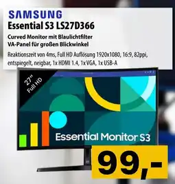 Cosmos SAMSUNG Essential S3 LS27D366 Angebot