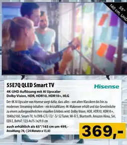 Cosmos 55E7Q QLED Smart TV Angebot